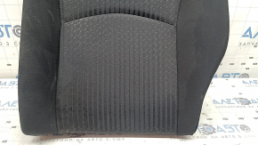 Rear seat backrest, 2nd row, left, Toyota Prius 50 16-18, black fabric, dry cleanable