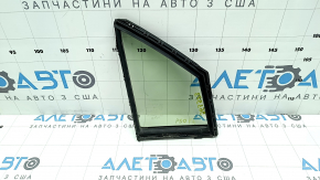 Toyota Prius 50 16-22 front left triangle door glass with seal, scratches