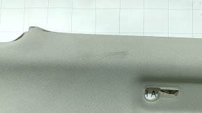 Volvo XC90 16-23 headliner for panoramic windows, for 3rd row, gray, with speaker grilles and microphones, needs dry cleaning, creases, scratches, torn fastener
