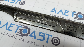 Toyota Prius 50 rear bumper trim, chrome, swollen