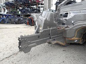 Mercedes GLC 16-22 front right quarter panel on the body, silver, dent on the pillar