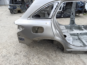 Mercedes GLC 16-22 SUV rear right quarter wing on the body, silver, bumper