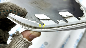 Volvo XC90 16-19 front bumper lip cover scratches, dents, cracks