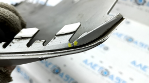 Volvo XC90 16-19 front bumper lip cover scratches, dents, cracks