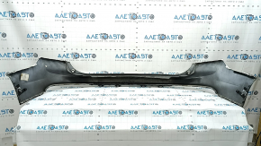Rear bumper, bare upper part, Volvo XC90 16-19, for parking, white, broken mount, scratches