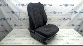 Passenger seat for Toyota Prius 50 16-18 without airbag, manual, black fabric, dry cleanable
