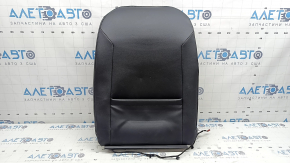 Driver's seat back upholstery for VW Tiguan 18-21, black leather, heated, dry-cleanable