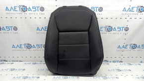 VW Tiguan 18-21 passenger seat back upholstery, black leather, heated