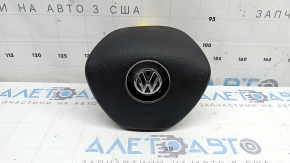 Black steering wheel airbag for the driver's side of the VW Tiguan 18-21