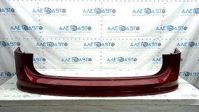 VW Tiguan 18-24 rear bumper, bare upper part, red, scratches