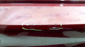 VW Tiguan 18-24 rear bumper, bare upper part, red, scratches
