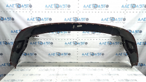 VW Tiguan 18-24 rear bumper, bare upper part, red, scratches