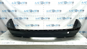 Bare rear bumper, lower part, VW Tiguan 18-21, structure, chrome moldings, scratches