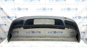 Bare rear bumper, lower part, VW Tiguan 18-21, structure, chrome moldings, scratches