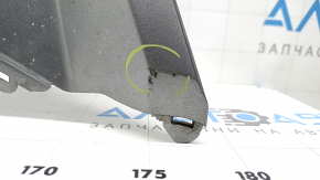 Front lower bumper trim for VW Tiguan 18-21, scratches, broken mount, non-factory holes