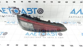 Left lower bumper light for Toyota Prius 50 16-18 scratches, glass dirty from the inside