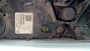Left lower bumper light for Toyota Prius 50 16-18 scratches, glass dirty from the inside