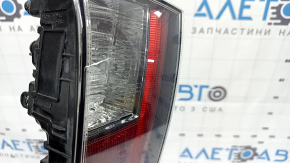 Left lower bumper light for Toyota Prius 50 16-18 scratches, glass dirty from the inside