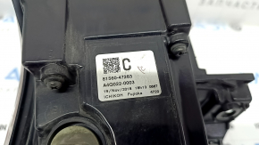 Upper left wing light Toyota Prius 50 16-18 scratches, glass dirty from the inside