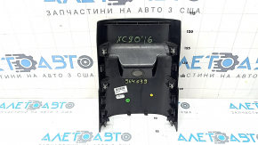 Volvo XC90 16-25 rear lower center console trim, type 1, black, scratches
