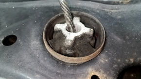 Rear subframe BMW 3 F30 16-18 PHEV microcracks 1 C/B gearbox, rusty