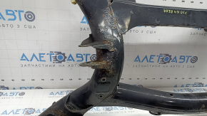 Rear subframe BMW 3 F30 16-18 PHEV microcracks 1 C/B gearbox, rusty