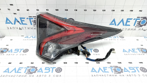 Right upper wing light for Toyota Prius 50 16-18 scratches, broken mount, dirty inside glass