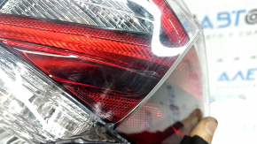 Right upper wing light for Toyota Prius 50 16-18 scratches, broken mount, dirty inside glass