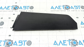 Side lower rear left center console trim Volvo XC90 16-25 type 1, black, scratches
