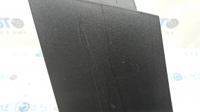 Side lower rear left center console trim Volvo XC90 16-25 type 1, black, scratches