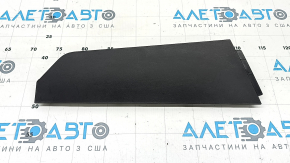 Side lower rear right center console trim Volvo XC90 16-25 type 1, black, scratches