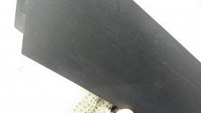 Side lower rear right center console trim Volvo XC90 16-25 type 1, black, scratches