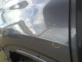 Rear right quarter panel for a Toyota Highlander 20-26, BSM, graphite, sawed off, nicks, hail