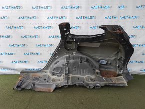 Rear right quarter panel for a Toyota Highlander 20-26, BSM, graphite, sawed off, nicks, hail
