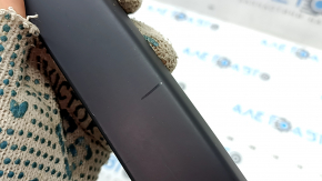 Volvo XC90 16-25 center console trim, type 1, black, scratches, peeling coating
