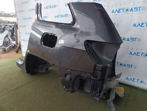 Quarter wing rear left Jeep Grand Cherokee WK2 11-22 sawed off, graphite, bumps