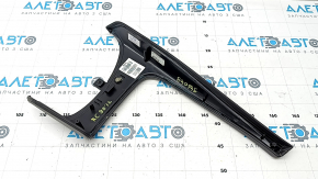Volvo XC90 16-25 front center console trim, type 1, nappa leather, black, scratches, dents