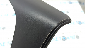 Volvo XC90 16-25 front center console trim, type 1, nappa leather, black, scratches, dents