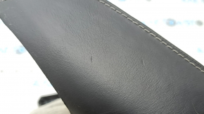 Volvo XC90 16-25 front center console trim, type 1, nappa leather, black, scratches, dents