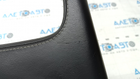 Volvo XC90 16-25 front center console trim, type 1, nappa leather, black, scratches, dents