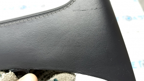 Volvo XC90 16-25 front center console trim, type 1, nappa leather, black, scratches, dents