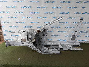Audi A5 F5 18-25 5D front right quarter panel, sawn off, with center pillar, white