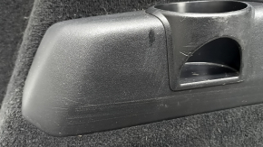 Right arch trim for Volvo XC90 16-22 for 3rd row, for air suspension, with cup holder, black, scratches