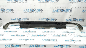 Volvo XC90 16-21 lower rear bumper trim, chrome-plated, without towbar, for parking sensors, scratches