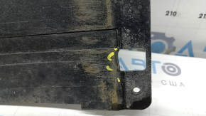Rear right underbody protection for BMW 3 F30 12-18, broken mount, cracked, worn