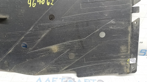 Rear right underbody protection for BMW 3 F30 12-18, broken mount, cracked, worn
