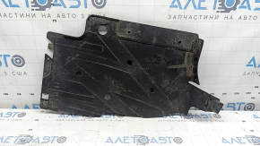Rear right underbody protection for BMW 3 F30 12-18, broken mount, cracked, worn