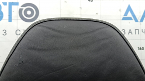 Rear row of seats, left, 3rd row, Volvo XC90 16-23, black leather, nappa, dented, corrosion, scratches