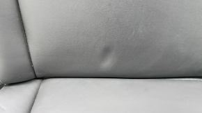 Rear row of seats, left, 3rd row, Volvo XC90 16-23, black leather, nappa, dented, corrosion, scratches