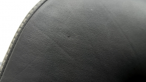Rear row of seats, left, 3rd row, Volvo XC90 16-23, black leather, nappa, dented, corrosion, scratches